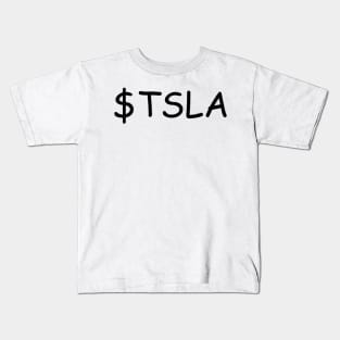 $TSLA Kids T-Shirt